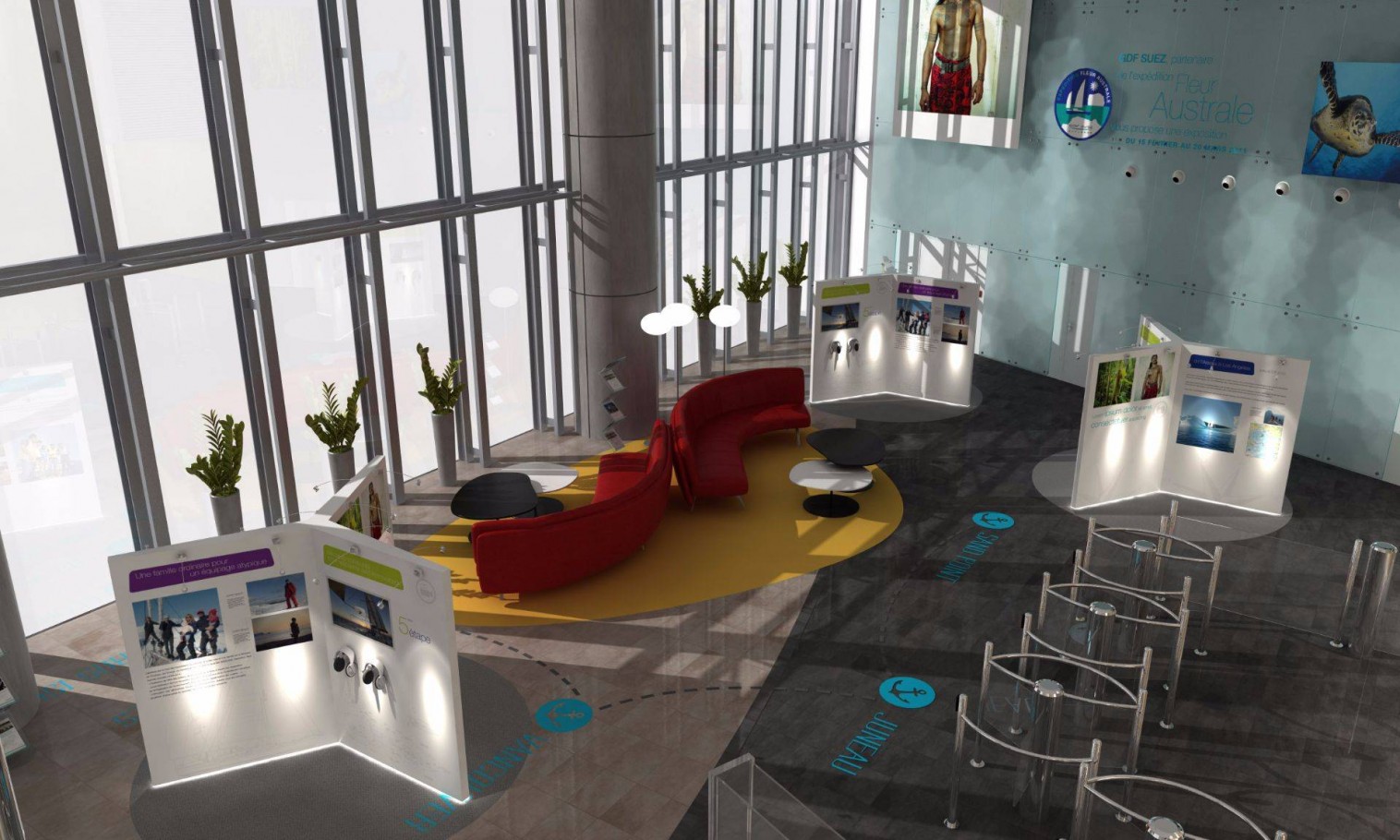 événementiel GDF Suez Expo T1