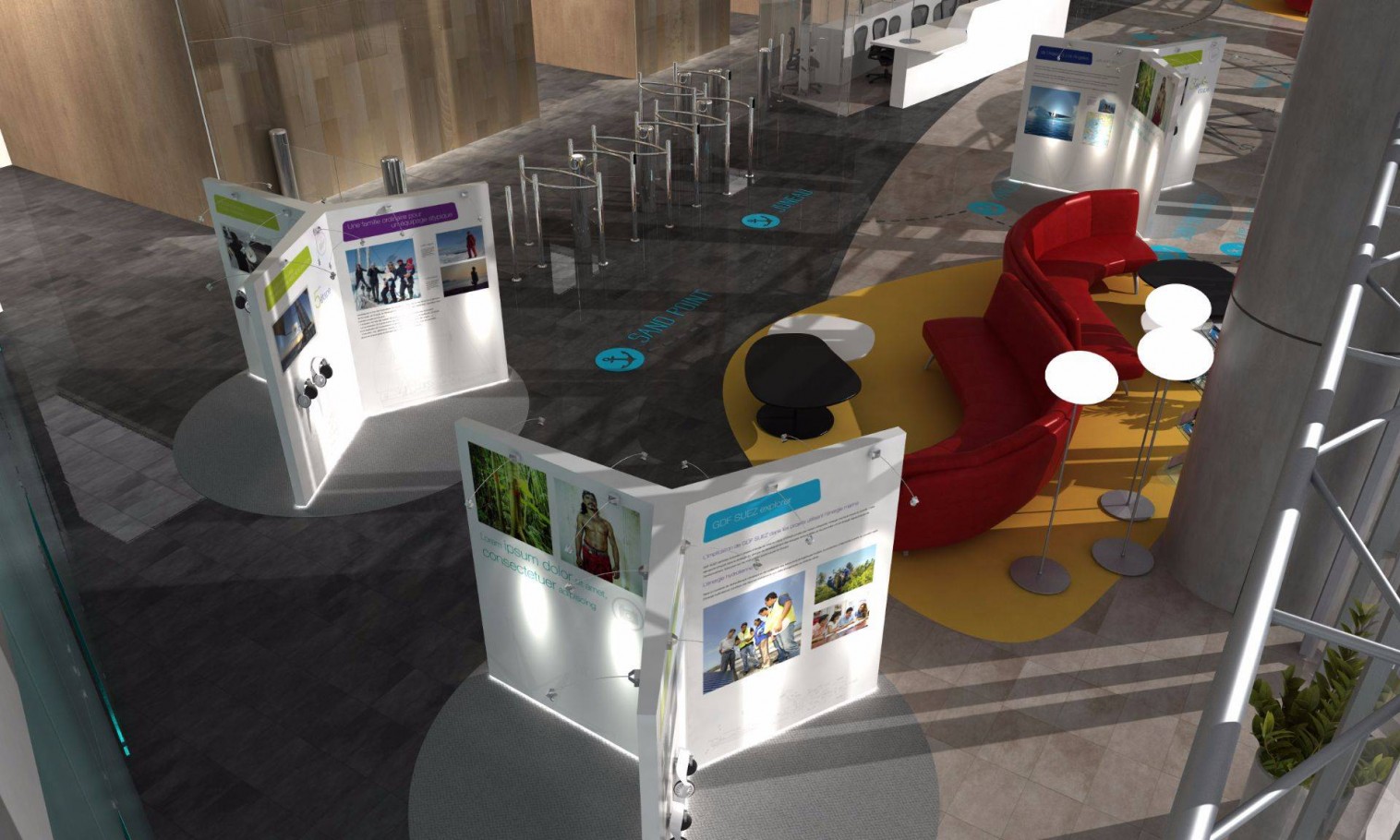 événementiel GDF Suez Expo T1